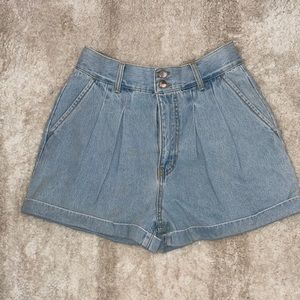 Denim Short Light Denim Size 28